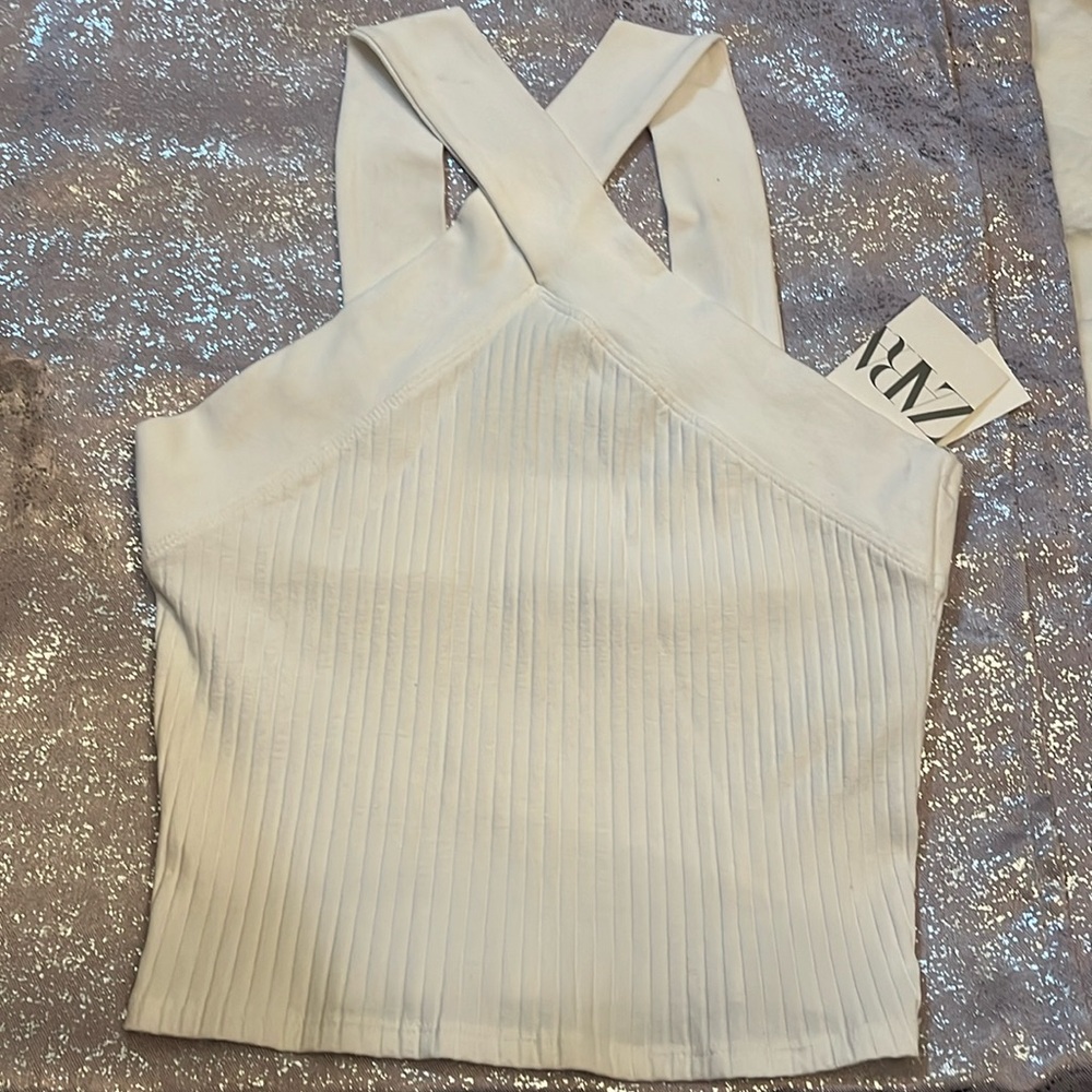 Zara Tank Top White